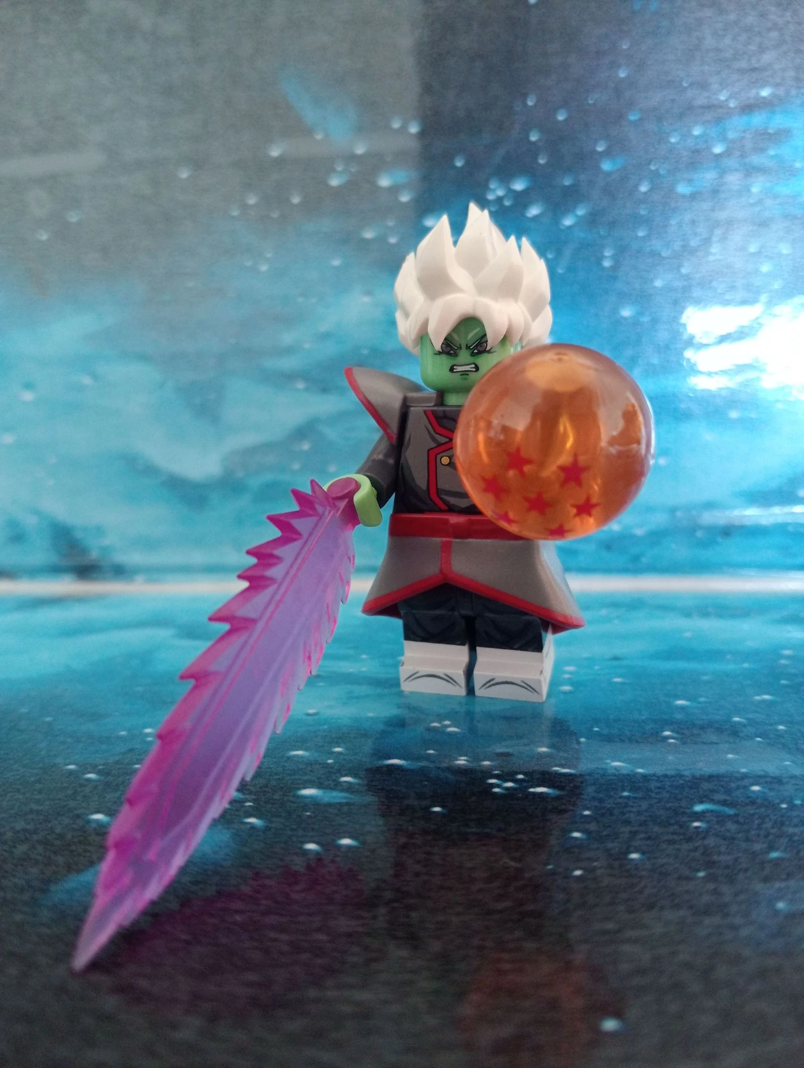 Figura Dragon Ball tipo LEGO